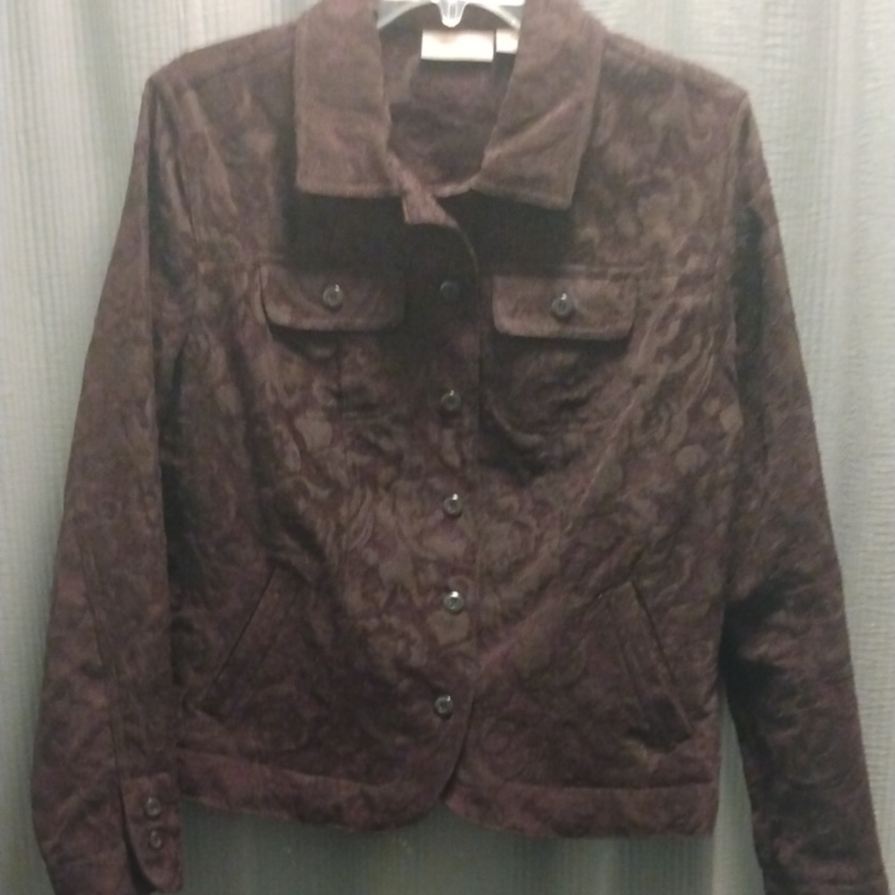 Brocade Brown Jacket